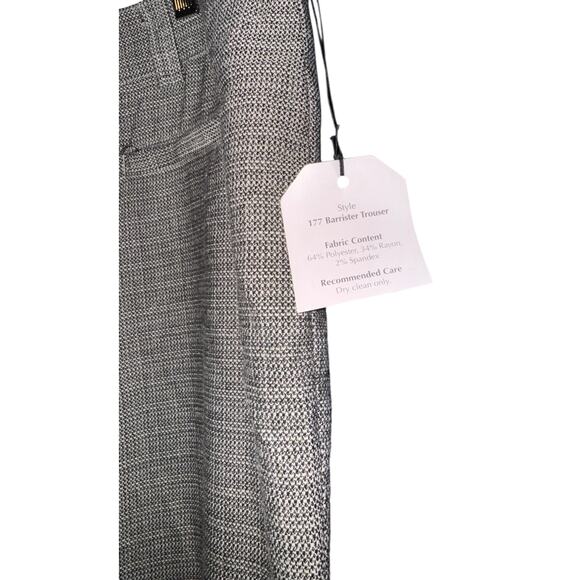 NWT Cabi Barrister Brown Tweed Trousers Pants 14 Pocket Bootcut #177 Career Work - Picture 5 of 8